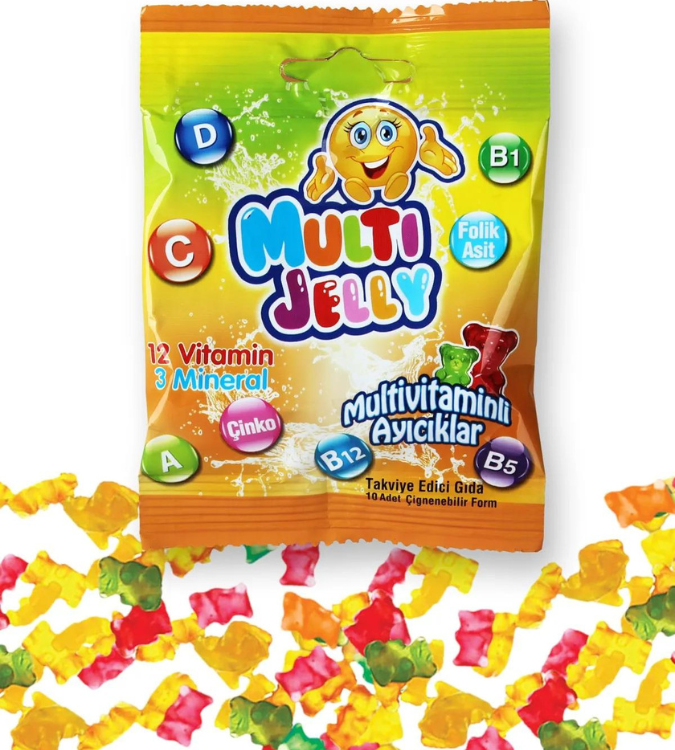 Multivitamins jelly 7 x 20 g